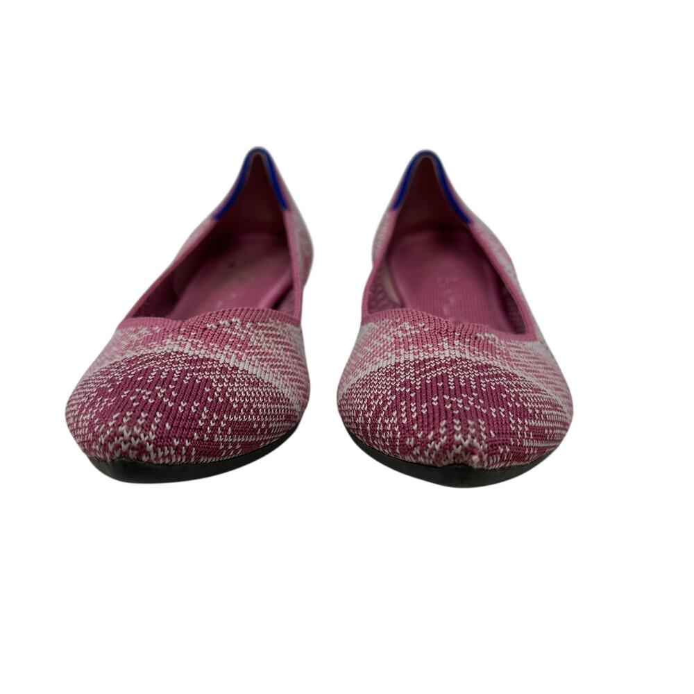 Rothy's The Point Flats Limited Edition Pink Needlepoint Size‎ 7 - Picture 5 of 14
